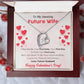 To My Future Wife - Valentines gift - Forever Love Necklace