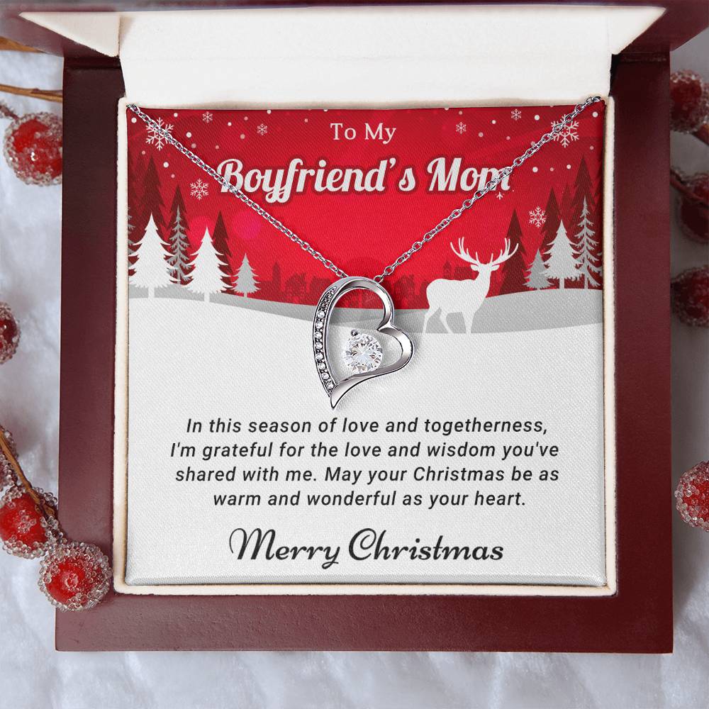 Boyfriend's Mom - Togetherness - Christmas Gift - Forever Love Necklace