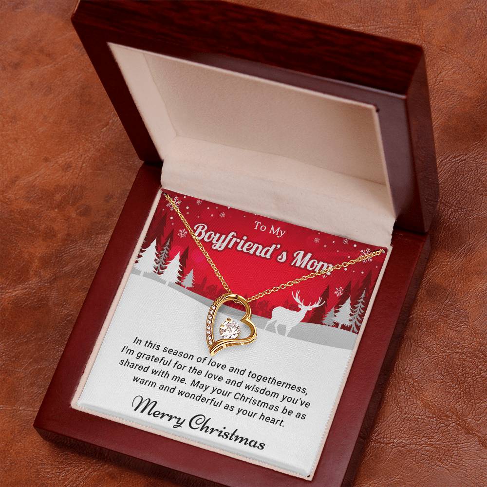 Boyfriend's Mom - Togetherness - Christmas Gift - Forever Love Necklace