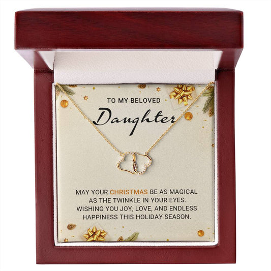 Daughter - Christmas Gift - Everlasting Love Necklace