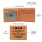 Father's Day Special Gift - Happy Father's Day -  Leather Wallet