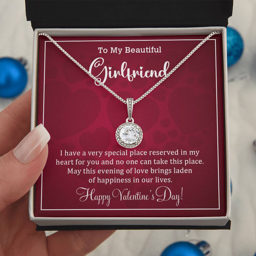 To My Girlfriend - Valentines gift - Eternal Hope Necklace