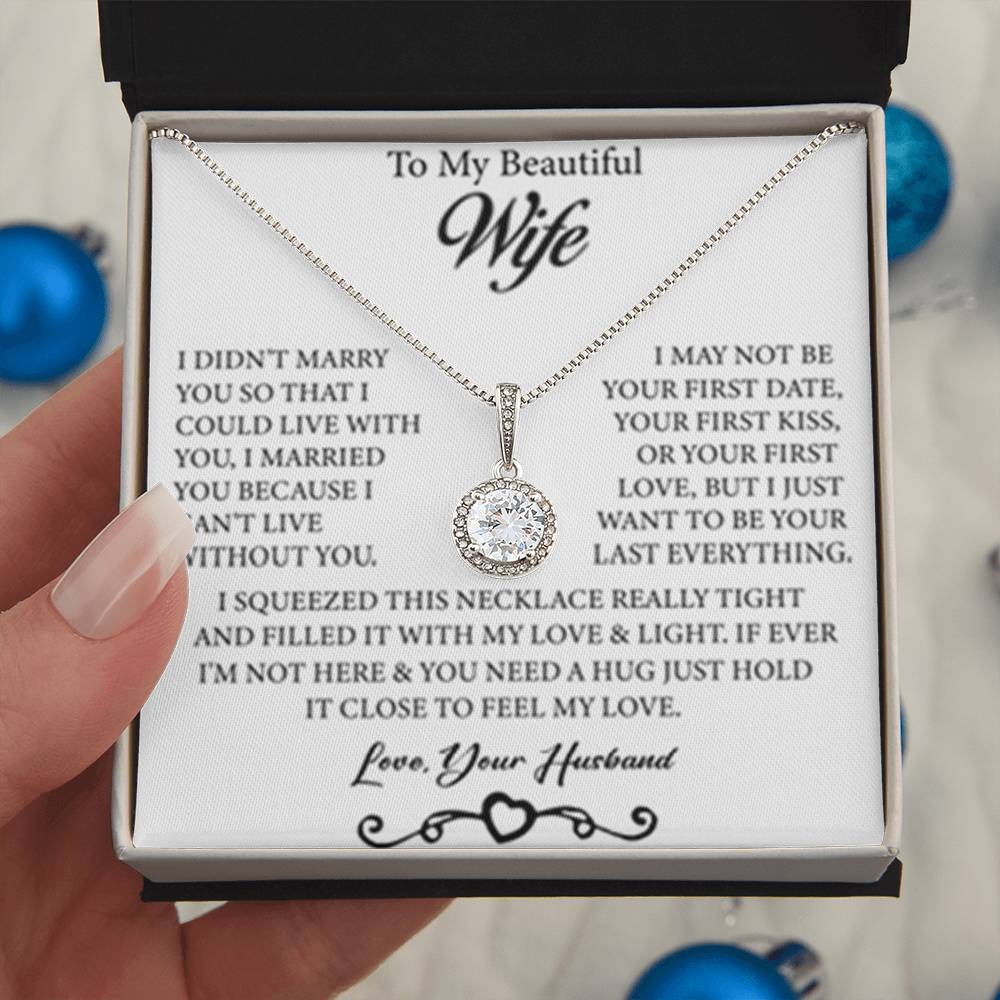 To My Beautiful Wife - Eternal Hope Necklace