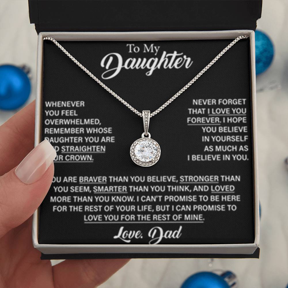 To My Daughter -  Eternal Hope Necklace