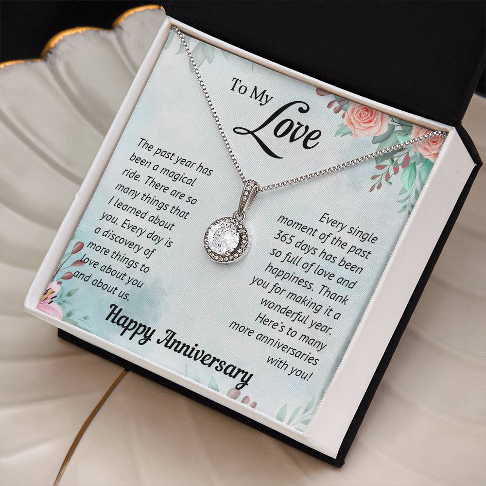 To My Love - Best Anniversary Gift - Eternal Hope Necklace