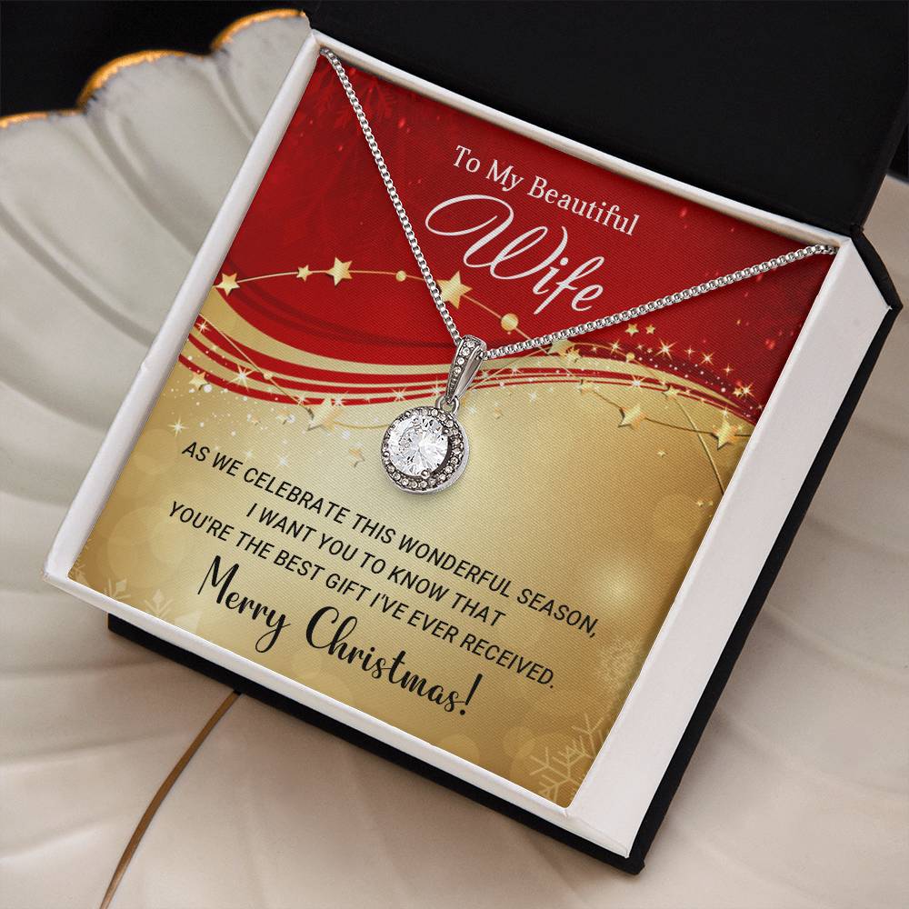 Wife - You are the Best - Christmas gift - Eternal Hope Necklace