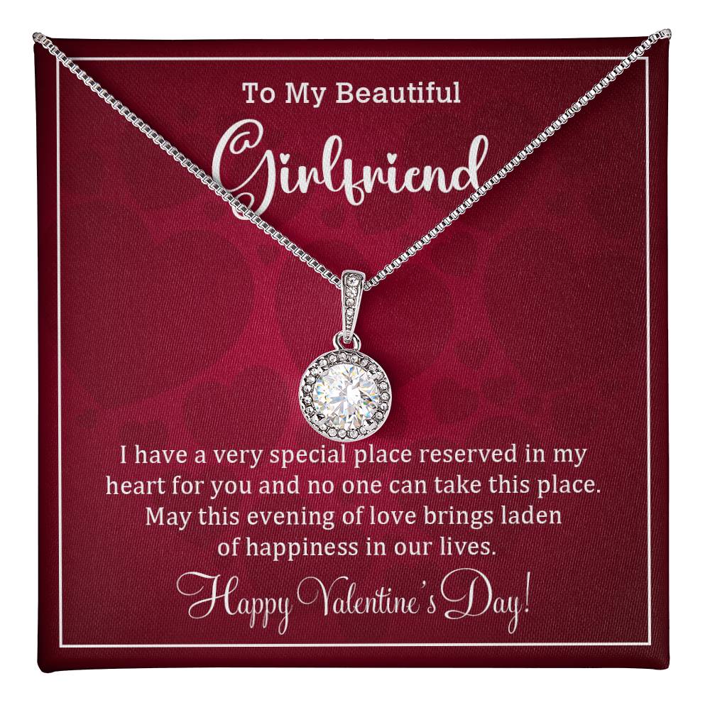 To My Girlfriend - Valentines gift - Eternal Hope Necklace