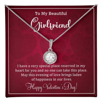 To My Girlfriend - Valentines gift - Eternal Hope Necklace