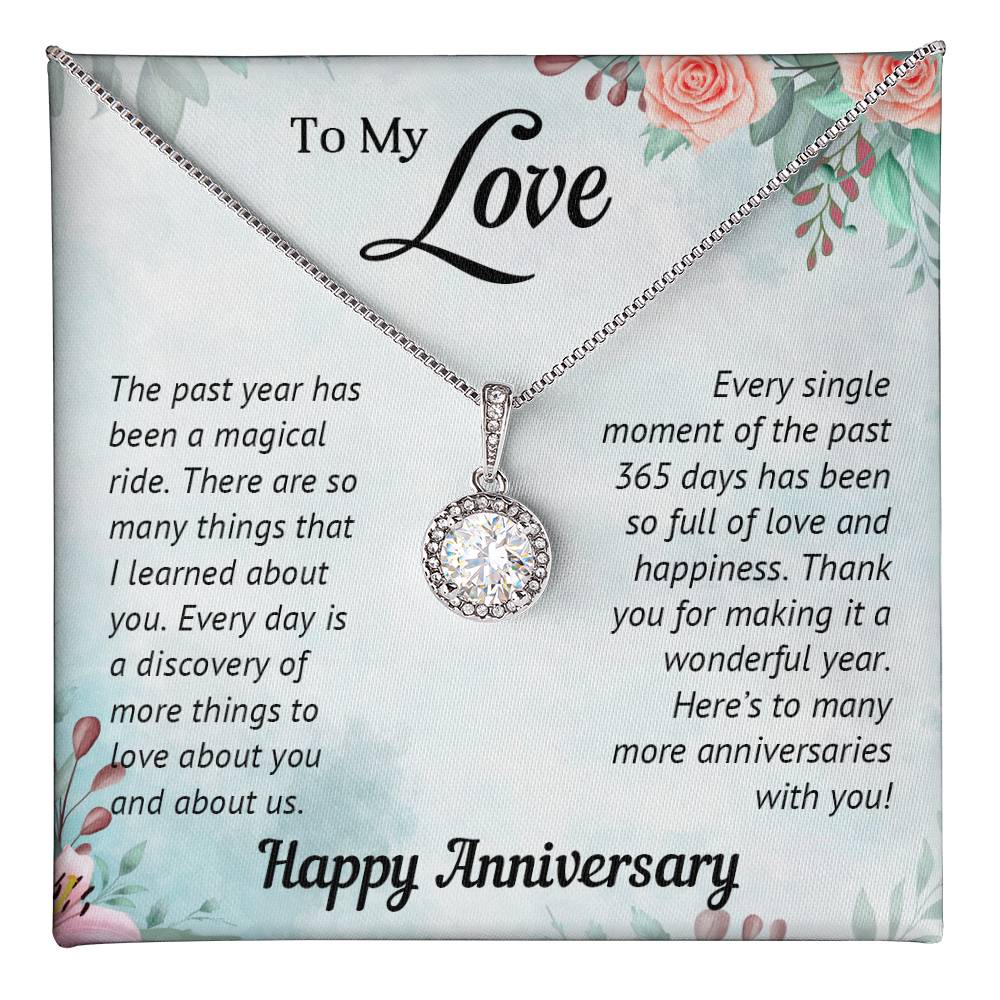 To My Love - Best Anniversary Gift - Eternal Hope Necklace