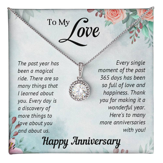 To My Love - Best Anniversary Gift - Eternal Hope Necklace