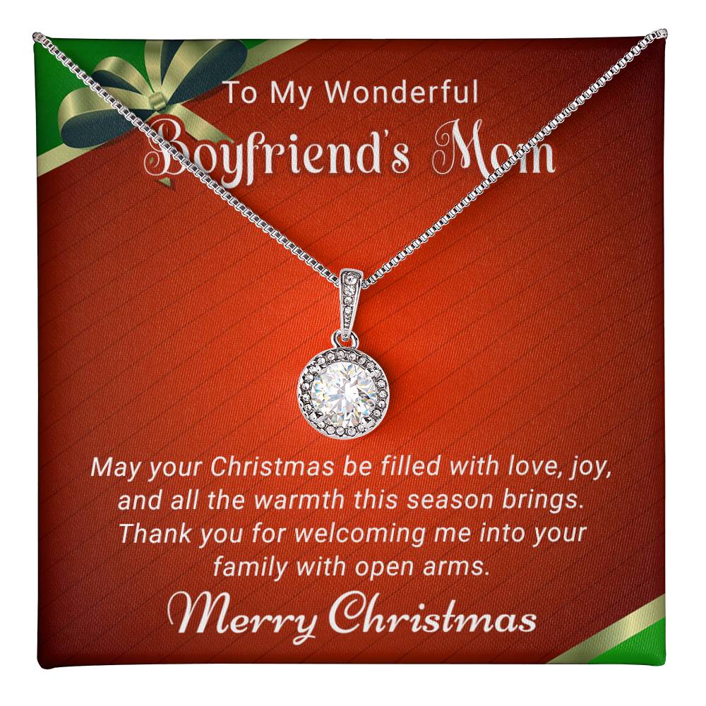 Boyfriend's Mom - Love and Joy - Christmas Gift - Eternal Hope Necklace