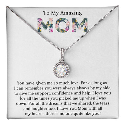 TO MY AMAZING MOM - MOTHER'S DAY BEST GIFT FOR MOM - ETERNAL HOPE NECKLACE