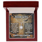 Dear Wife - Best Halloween Gift - Eternal Hope Necklace