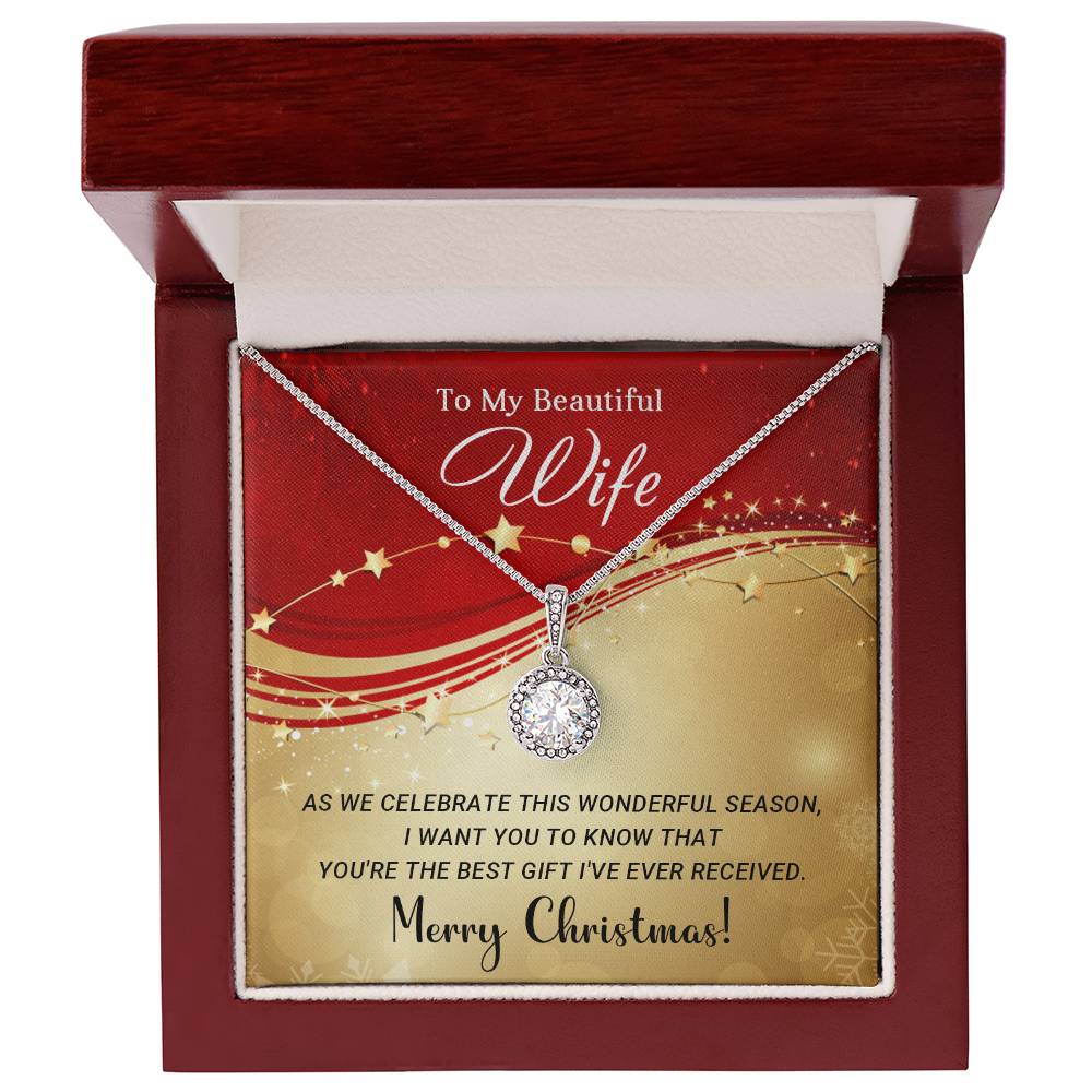 Wife - You are the Best - Christmas gift - Eternal Hope Necklace