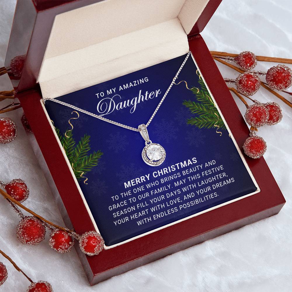 Daughter - Beauty - Christmas Gift - Eternal Hope Necklace