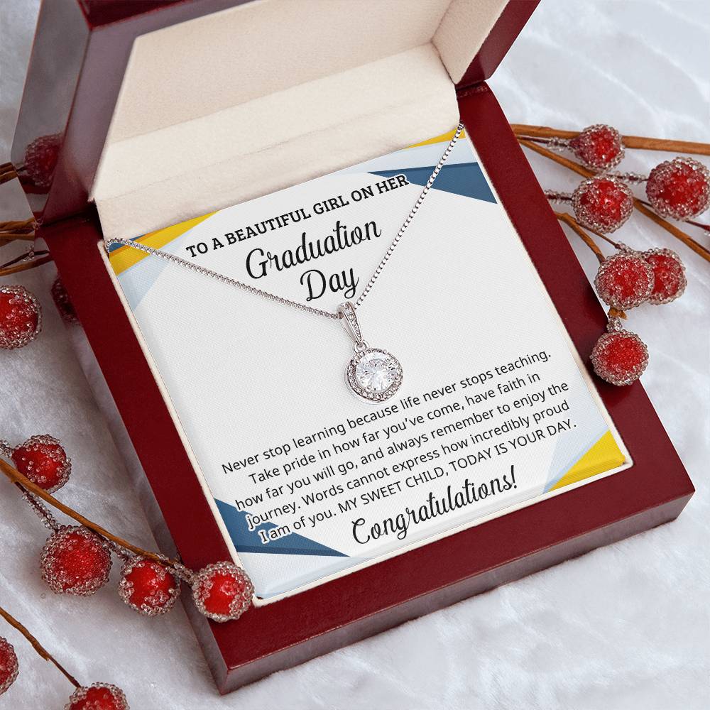 Perfect Graduation Gift - Congratulations - Eternal Hope Necklace