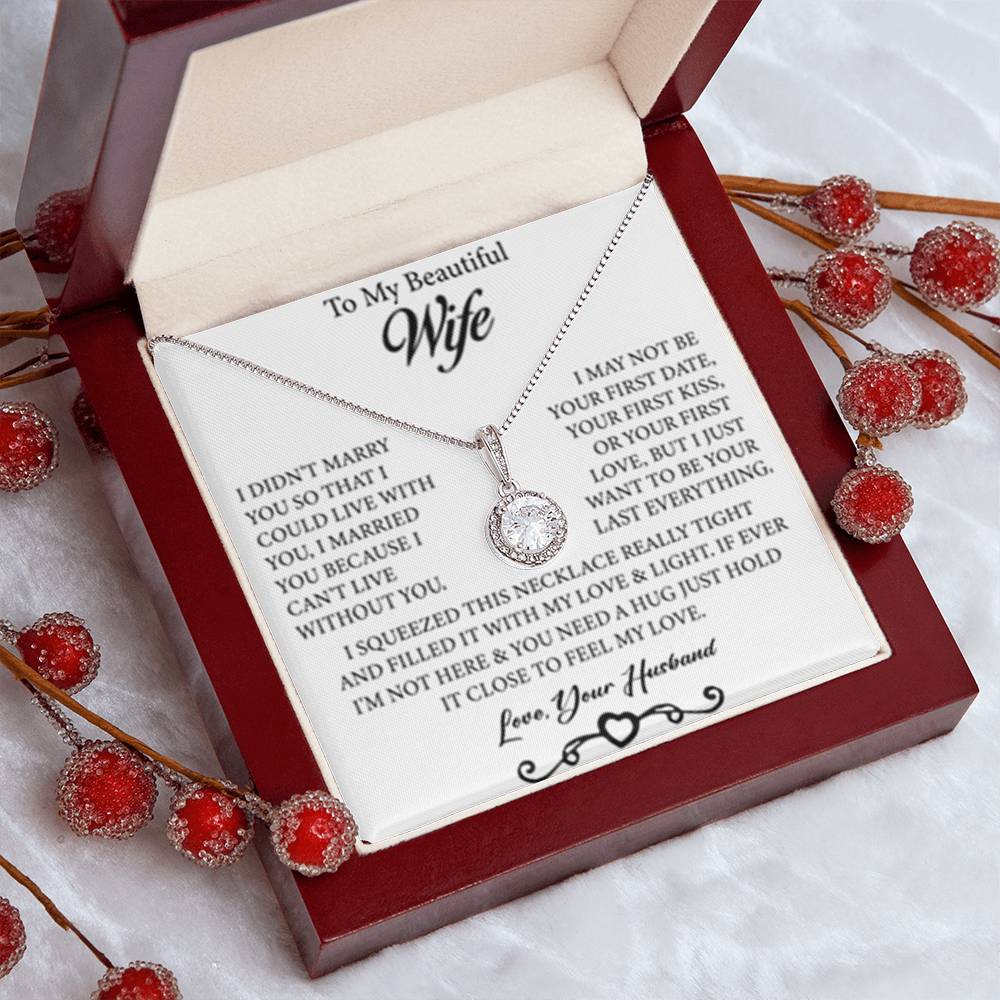 To My Beautiful Wife - Eternal Hope Necklace