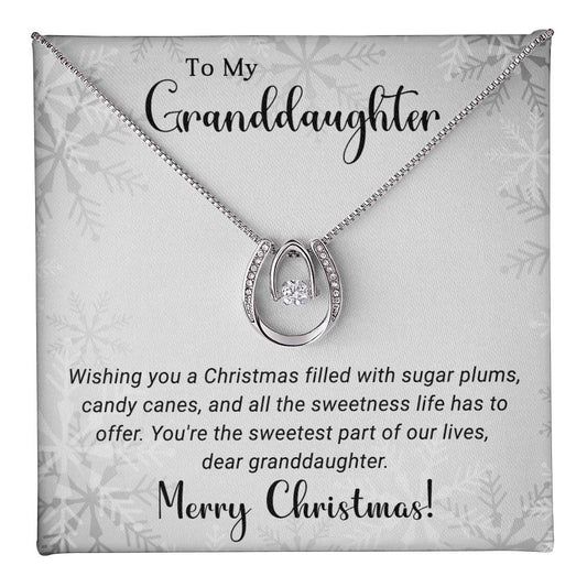 Granddaughter - Love & Joy - Christmas gift - Alluring Beauty Necklace