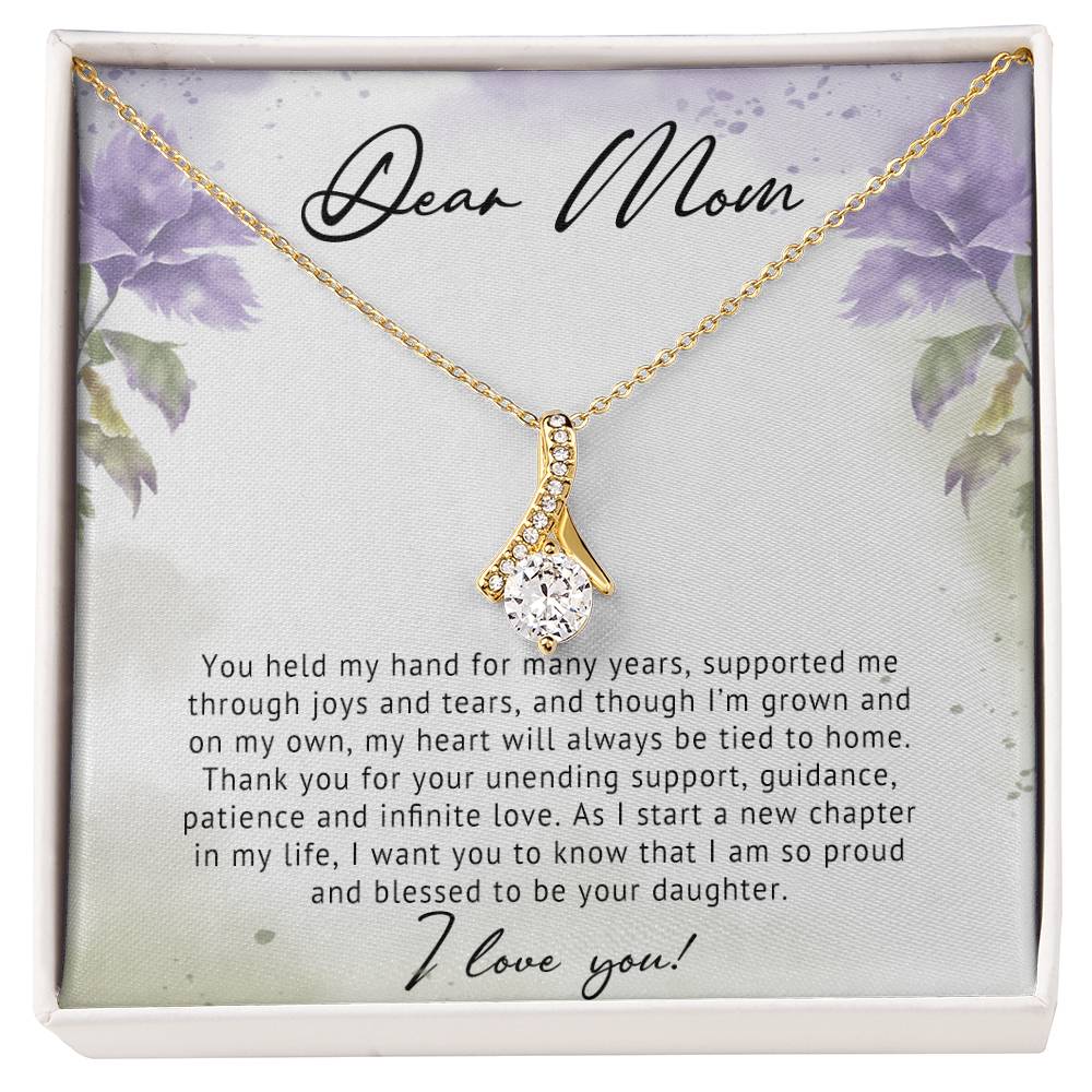 DEAR MOM - MOTHER'S DAY BEST GIFT FOR MOM - ALLURING BEAUTY NECKLACE