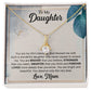 To My Daughter - Alluring Beauty Necklace