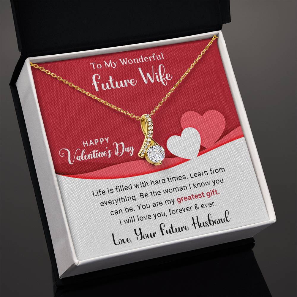 To My Future Wife - Valentines gift - Alluring Beauty Necklace