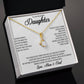 To My Daughter - Alluring Beauty Necklace