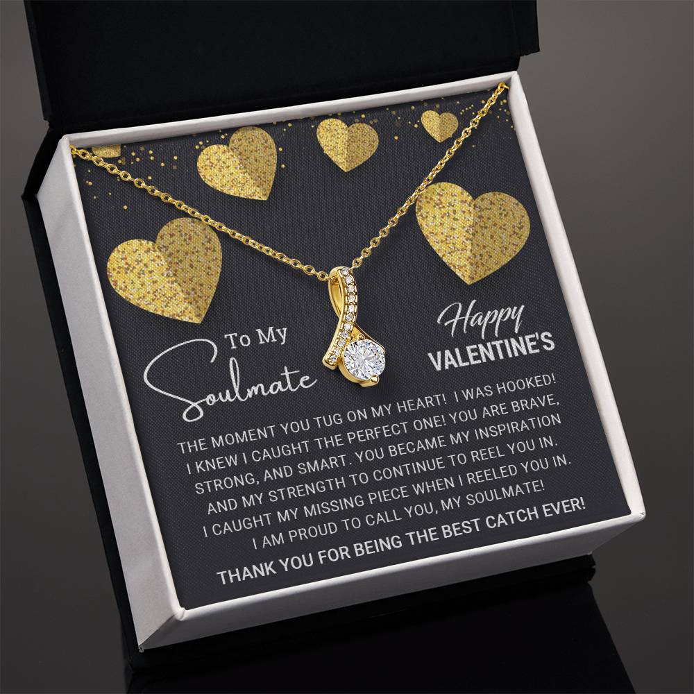 To My Soulmate - Valentines gift - Alluring Beauty Necklace