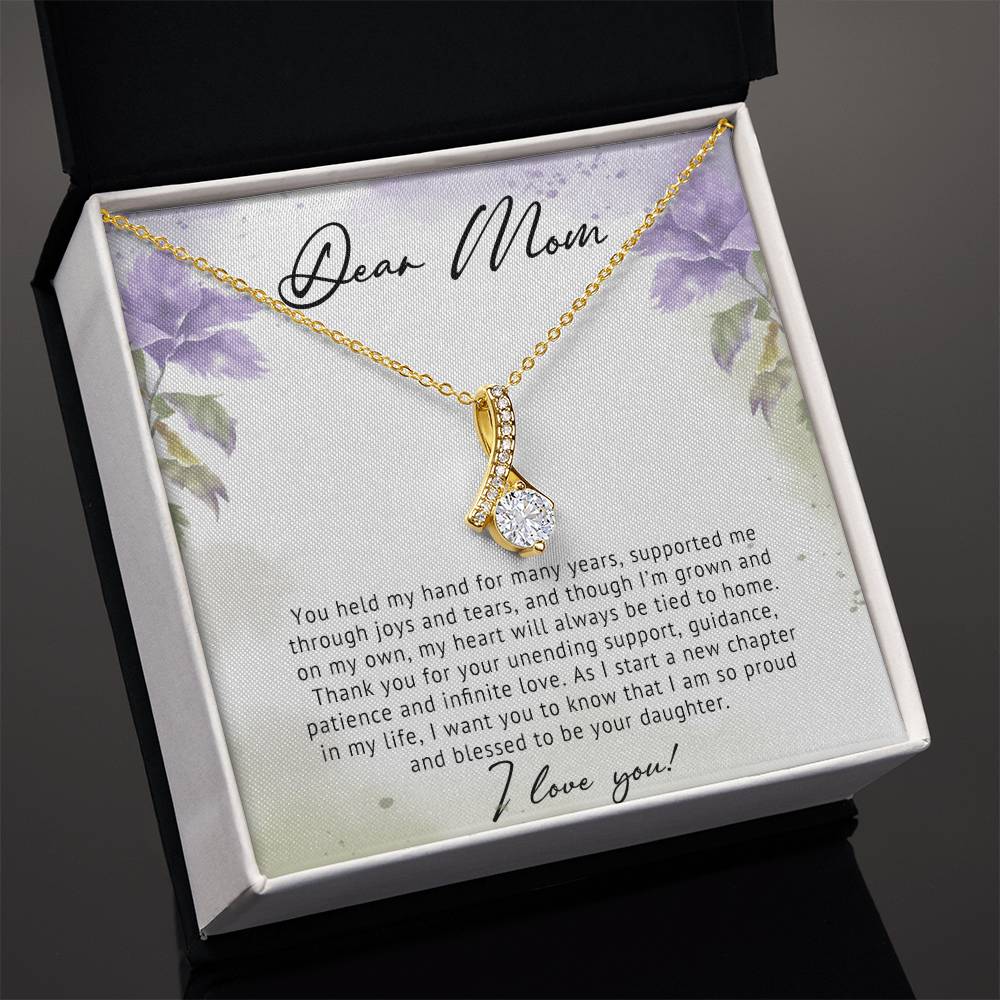 DEAR MOM - MOTHER'S DAY BEST GIFT FOR MOM - ALLURING BEAUTY NECKLACE