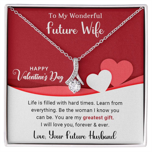 To My Future Wife - Valentines gift - Alluring Beauty Necklace