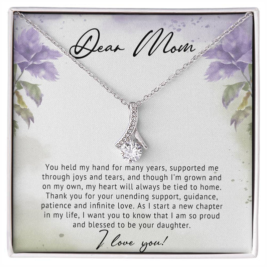 DEAR MOM - MOTHER'S DAY BEST GIFT FOR MOM - ALLURING BEAUTY NECKLACE