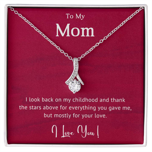 TO MY MOM - MOTHER'S DAY BEST GIFT FOR MOM - ALLURING BEAUTY NECKLACE