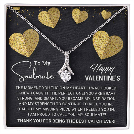 To My Soulmate - Valentines gift - Alluring Beauty Necklace