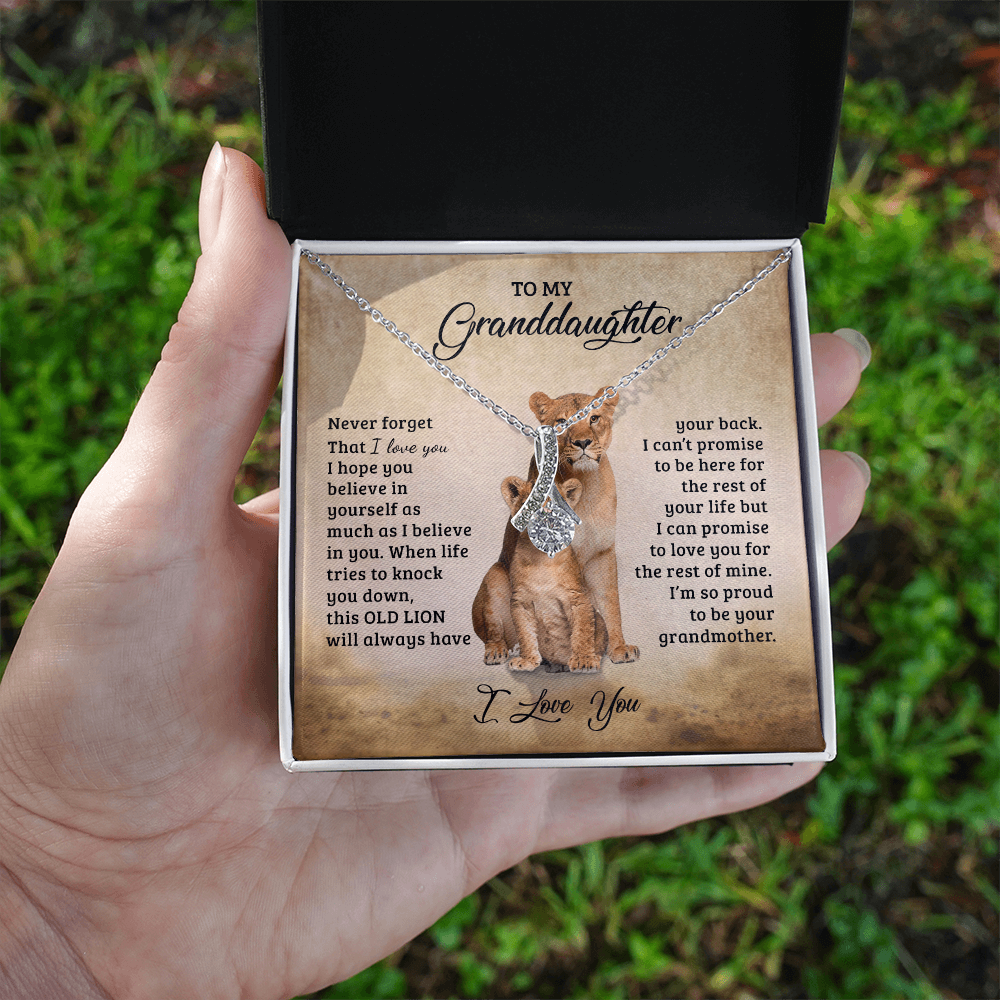 Perfect Gift for Lovely Granddaughter - Alluring Beauty Necklace