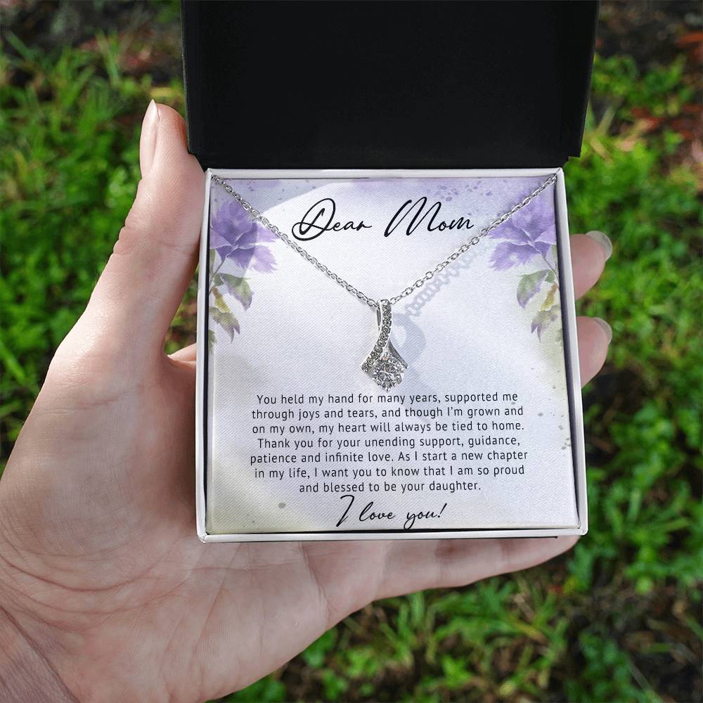 DEAR MOM - MOTHER'S DAY BEST GIFT FOR MOM - ALLURING BEAUTY NECKLACE