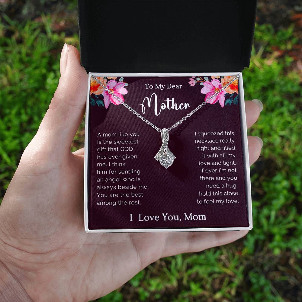 TO MY DEAR MOTHER - ALLURING BEAUTY NECKLACE