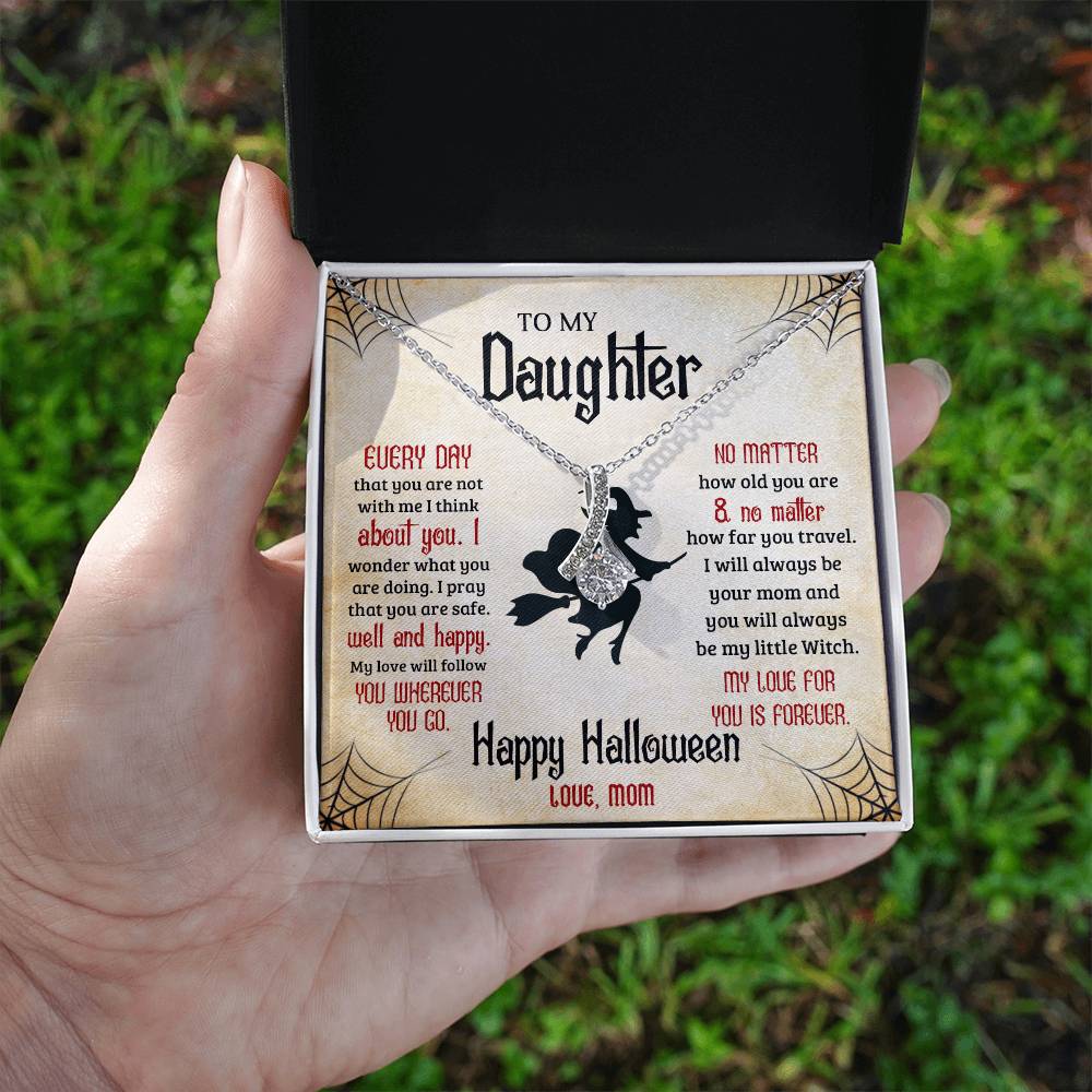 To My Daughter - Best Halloween Gift - Alluring Beauty Necklace