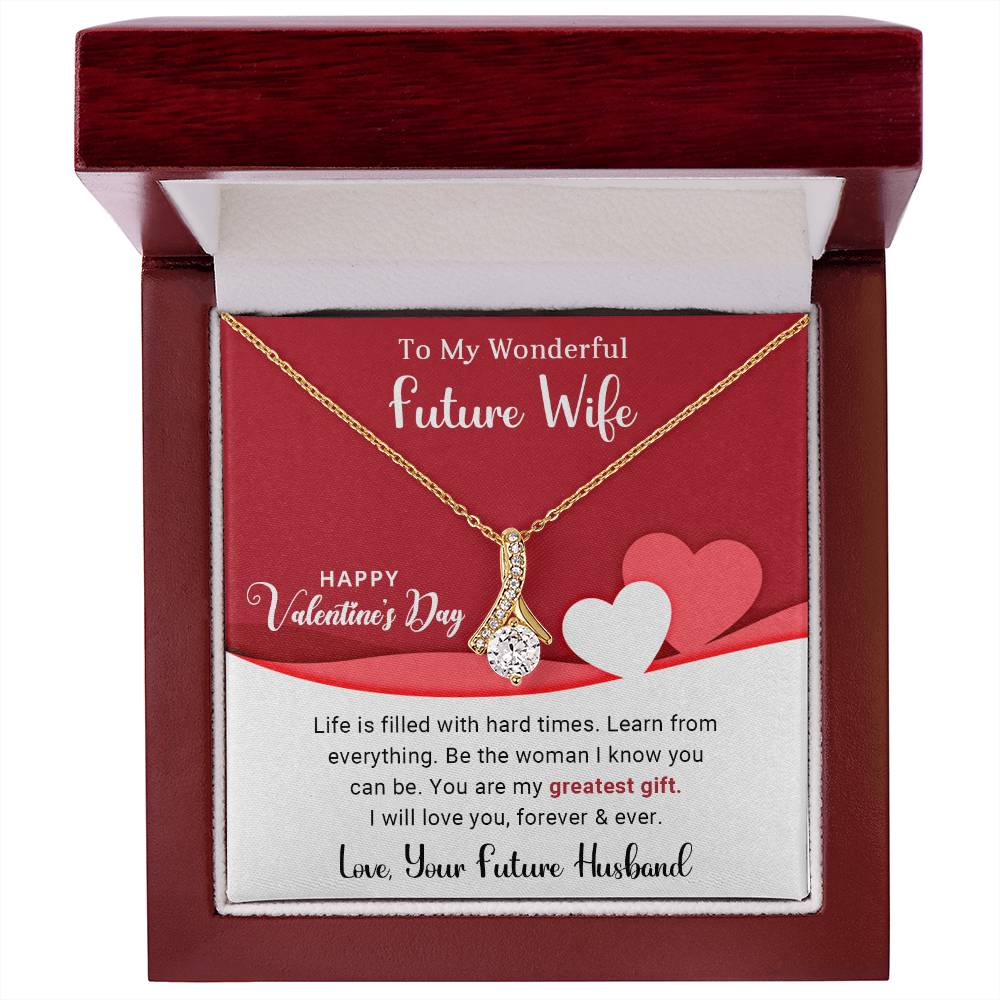 To My Future Wife - Valentines gift - Alluring Beauty Necklace