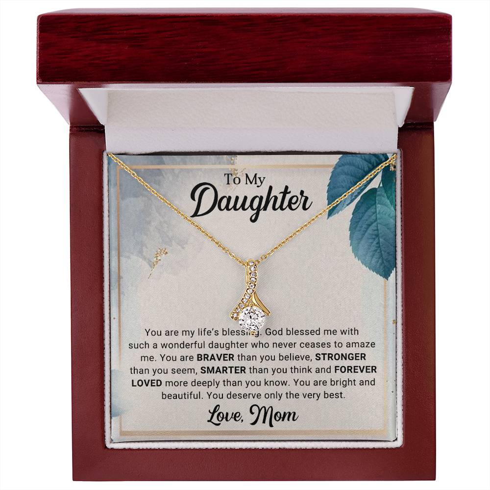 To My Daughter - Alluring Beauty Necklace