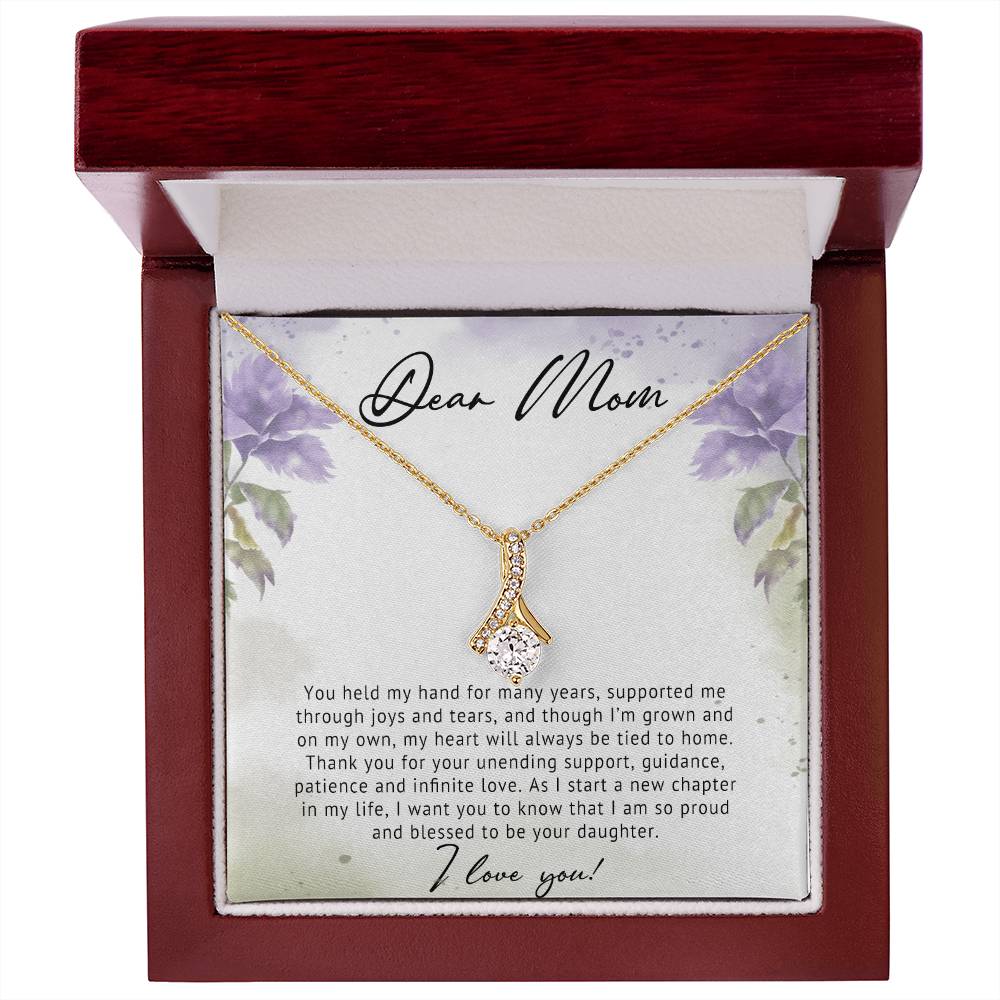 DEAR MOM - MOTHER'S DAY BEST GIFT FOR MOM - ALLURING BEAUTY NECKLACE