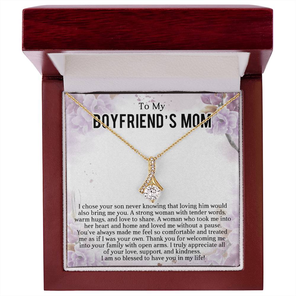 TO MY BOYFRIEND'S MOM - ALLURING BEAUTY NECKLACE