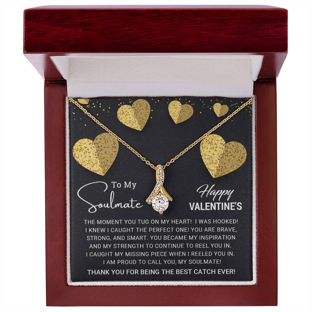 To My Soulmate - Valentines gift - Alluring Beauty Necklace