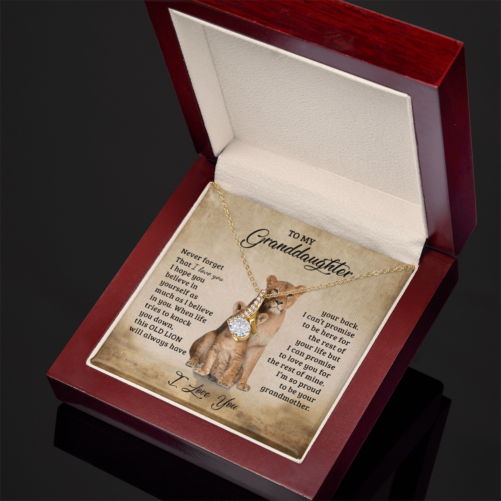 Perfect Gift for Lovely Granddaughter - Alluring Beauty Necklace