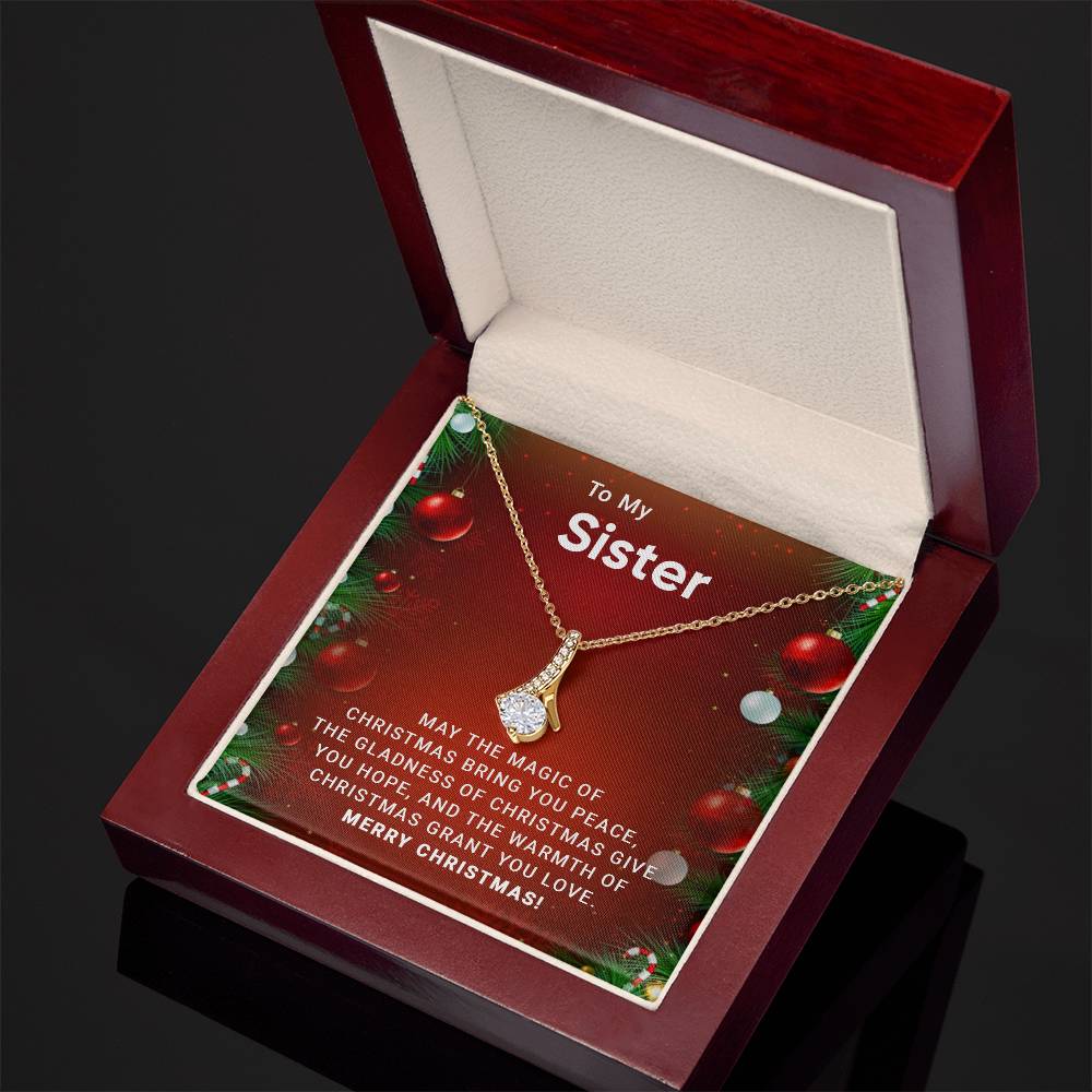 Sister - Grand you Love - Christmas gift - Alluring Beauty Necklace