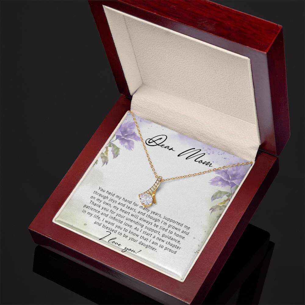 DEAR MOM - MOTHER'S DAY BEST GIFT FOR MOM - ALLURING BEAUTY NECKLACE