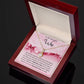 To My Wife - Valentines gift - Alluring Beauty Necklace