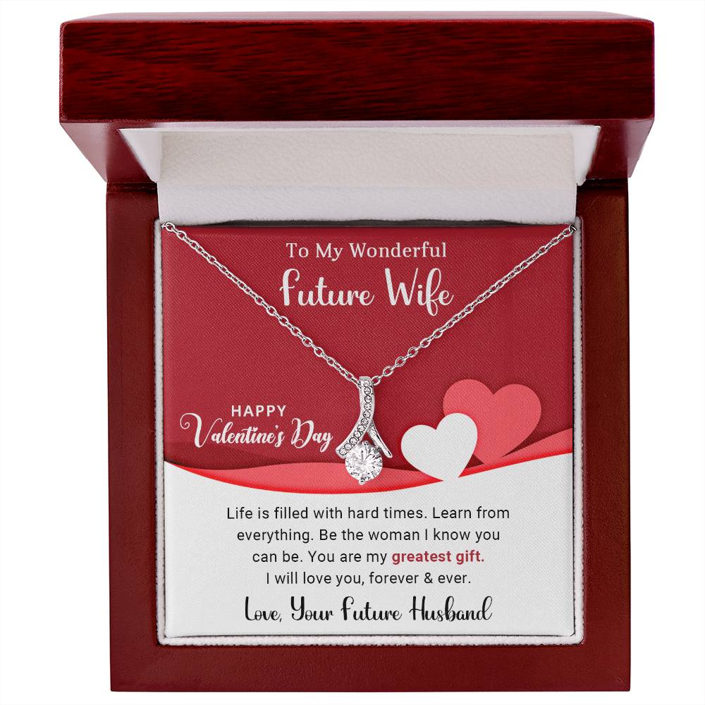 To My Future Wife - Valentines gift - Alluring Beauty Necklace