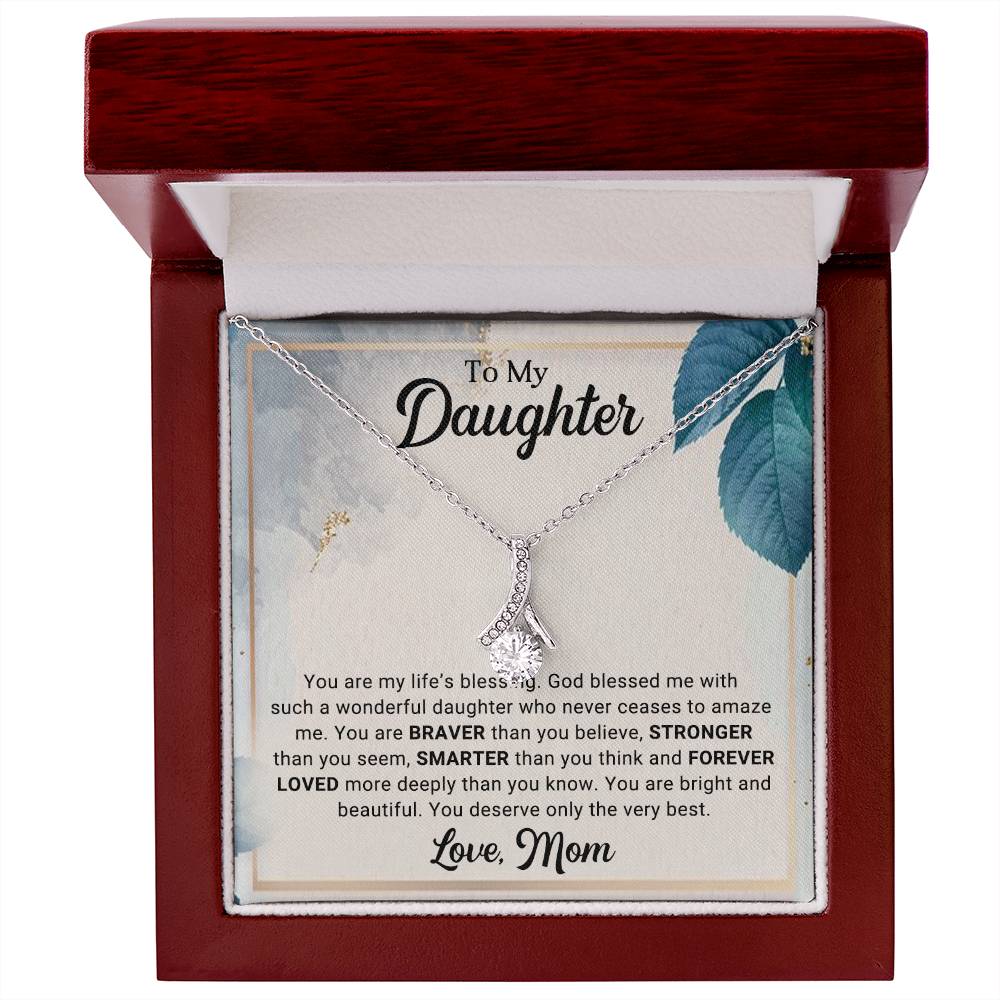 To My Daughter - Alluring Beauty Necklace