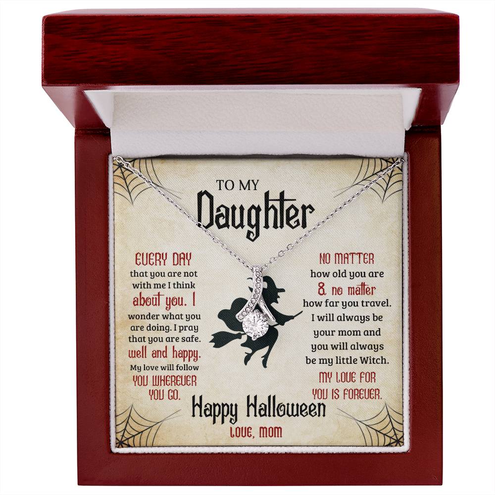 To My Daughter - Best Halloween Gift - Alluring Beauty Necklace