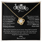Graduate in style; Personalized Engraved Necklace.