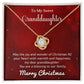 Granddaughter - Joy- Christmas gift - Love Knot Necklace